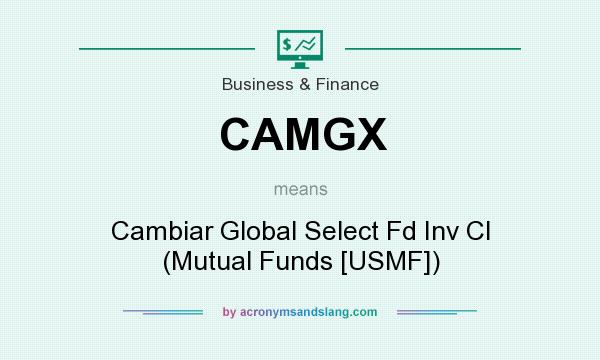 What does CAMGX mean? It stands for Cambiar Global Select Fd Inv Cl (Mutual Funds [USMF])