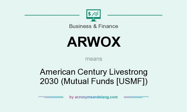 What does ARWOX mean? It stands for American Century Livestrong 2030 (Mutual Funds [USMF])