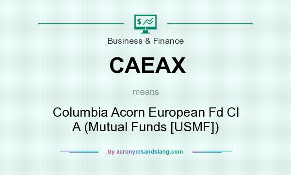 What does CAEAX mean? It stands for Columbia Acorn European Fd Cl A (Mutual Funds [USMF])