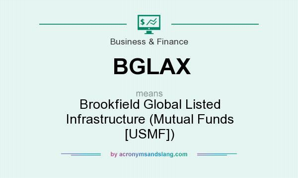 What does BGLAX mean? It stands for Brookfield Global Listed Infrastructure (Mutual Funds [USMF])