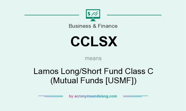 What does CCLSX mean? It stands for Lamos Long/Short Fund Class C (Mutual Funds [USMF])