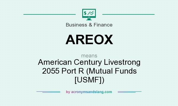 What does AREOX mean? It stands for American Century Livestrong 2055 Port R (Mutual Funds [USMF])