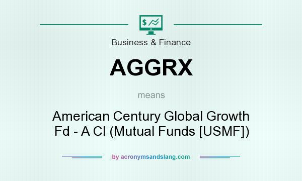 What does AGGRX mean? It stands for American Century Global Growth Fd - A Cl (Mutual Funds [USMF])
