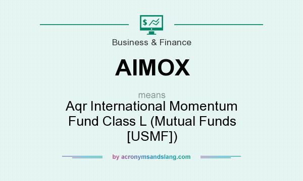 What does AIMOX mean? It stands for Aqr International Momentum Fund Class L (Mutual Funds [USMF])