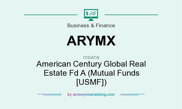 What does ARYMX mean? It stands for American Century Global Real Estate Fd A (Mutual Funds [USMF])