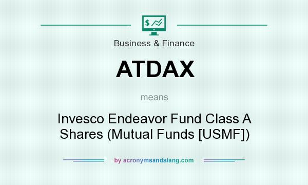 What does ATDAX mean? It stands for Invesco Endeavor Fund Class A Shares (Mutual Funds [USMF])