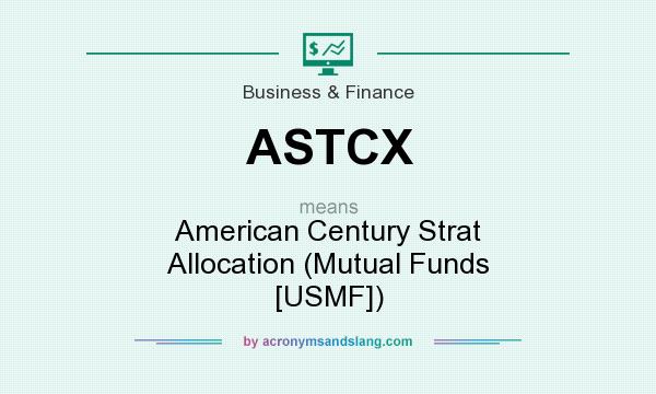 What does ASTCX mean? It stands for American Century Strat Allocation (Mutual Funds [USMF])