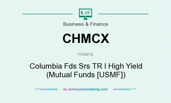 What does CHMCX mean? It stands for Columbia Fds Srs TR I High Yield (Mutual Funds [USMF])