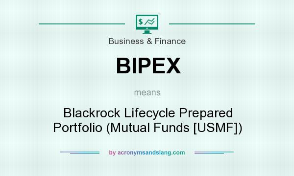 What does BIPEX mean? It stands for Blackrock Lifecycle Prepared Portfolio (Mutual Funds [USMF])