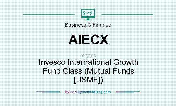 What does AIECX mean? It stands for Invesco International Growth Fund Class (Mutual Funds [USMF])