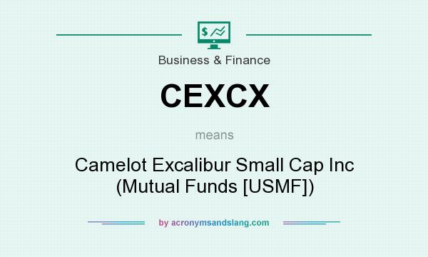 What does CEXCX mean? It stands for Camelot Excalibur Small Cap Inc (Mutual Funds [USMF])