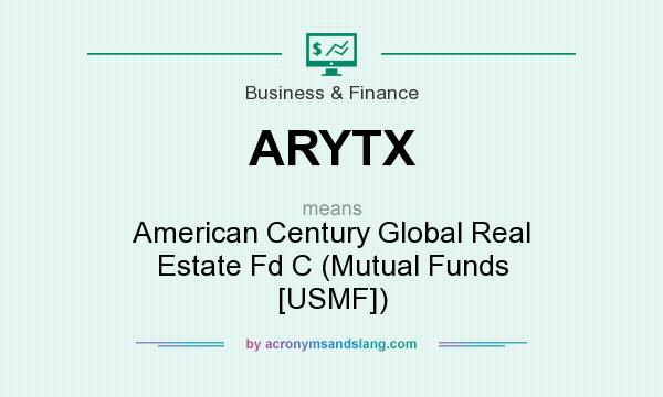 What does ARYTX mean? It stands for American Century Global Real Estate Fd C (Mutual Funds [USMF])