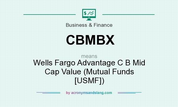 What does CBMBX mean? It stands for Wells Fargo Advantage C B Mid Cap Value (Mutual Funds [USMF])