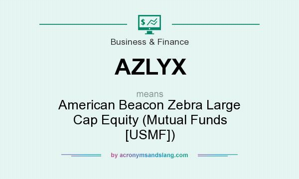 What does AZLYX mean? It stands for American Beacon Zebra Large Cap Equity (Mutual Funds [USMF])