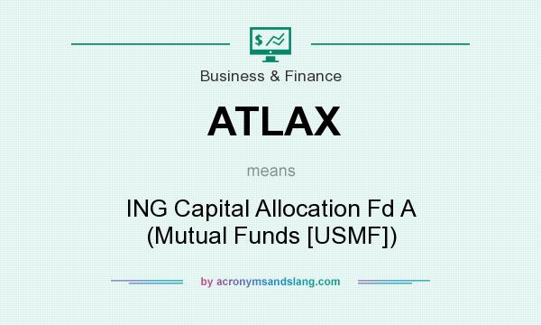 What does ATLAX mean? It stands for ING Capital Allocation Fd A (Mutual Funds [USMF])