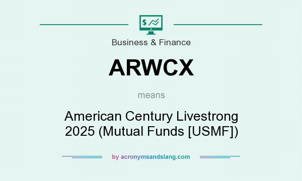 What does ARWCX mean? It stands for American Century Livestrong 2025 (Mutual Funds [USMF])