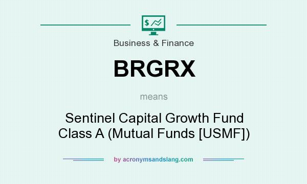What does BRGRX mean? It stands for Sentinel Capital Growth Fund Class A (Mutual Funds [USMF])