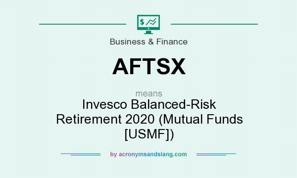 What does AFTSX mean? It stands for Invesco Balanced-Risk Retirement 2020 (Mutual Funds [USMF])