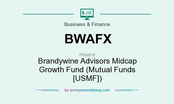 What does BWAFX mean? It stands for Brandywine Advisors Midcap Growth Fund (Mutual Funds [USMF])