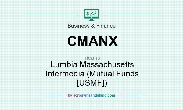 What does CMANX mean? It stands for Lumbia Massachusetts Intermedia (Mutual Funds [USMF])
