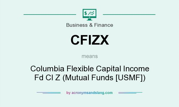 What does CFIZX mean? It stands for Columbia Flexible Capital Income Fd Cl Z (Mutual Funds [USMF])