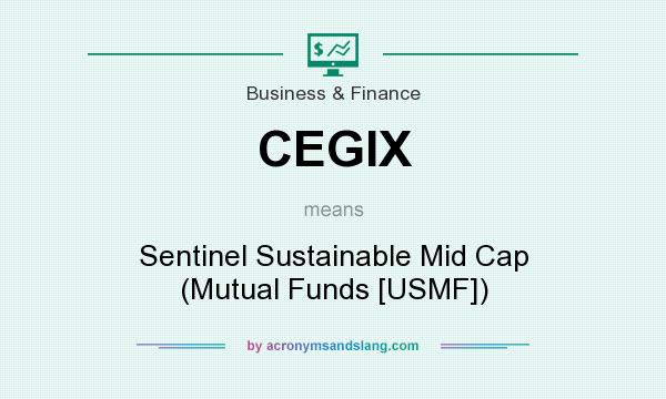 What does CEGIX mean? It stands for Sentinel Sustainable Mid Cap (Mutual Funds [USMF])