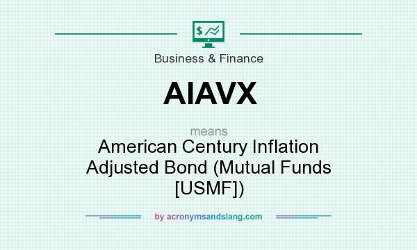 What does AIAVX mean? It stands for American Century Inflation Adjusted Bond (Mutual Funds [USMF])