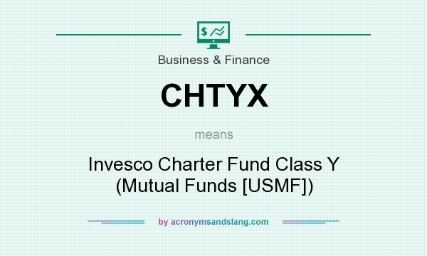 What does CHTYX mean? It stands for Invesco Charter Fund Class Y (Mutual Funds [USMF])