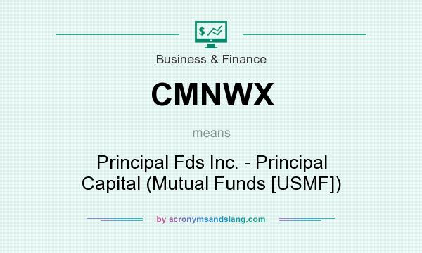 What does CMNWX mean? It stands for Principal Fds Inc. - Principal Capital (Mutual Funds [USMF])