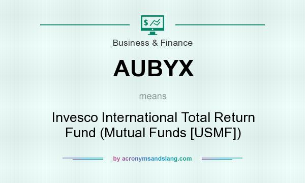 What does AUBYX mean? It stands for Invesco International Total Return Fund (Mutual Funds [USMF])