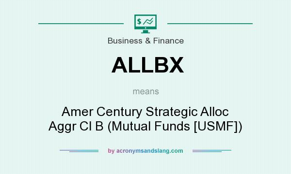 What does ALLBX mean? It stands for Amer Century Strategic Alloc Aggr Cl B (Mutual Funds [USMF])