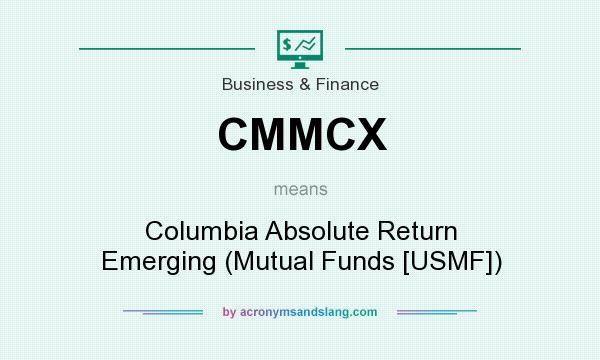 What does CMMCX mean? It stands for Columbia Absolute Return Emerging (Mutual Funds [USMF])