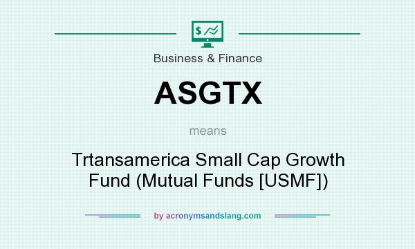 What does ASGTX mean? It stands for Trtansamerica Small Cap Growth Fund (Mutual Funds [USMF])