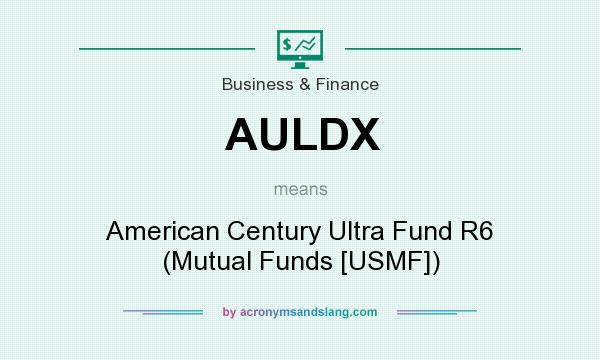 What does AULDX mean? It stands for American Century Ultra Fund R6 (Mutual Funds [USMF])
