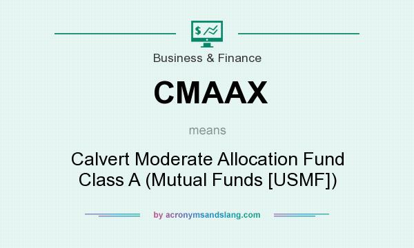 What does CMAAX mean? It stands for Calvert Moderate Allocation Fund Class A (Mutual Funds [USMF])