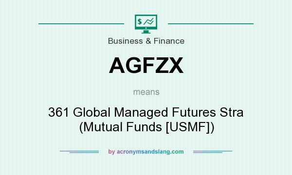 What does AGFZX mean? It stands for 361 Global Managed Futures Stra (Mutual Funds [USMF])
