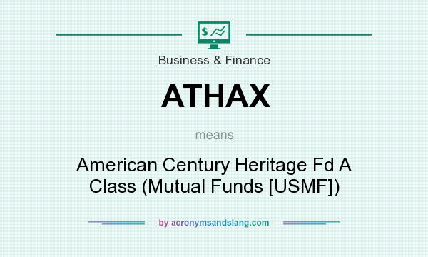 What does ATHAX mean? It stands for American Century Heritage Fd A Class (Mutual Funds [USMF])