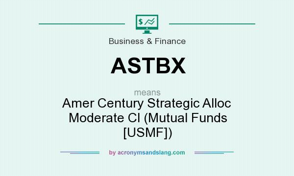 What does ASTBX mean? It stands for Amer Century Strategic Alloc Moderate Cl (Mutual Funds [USMF])