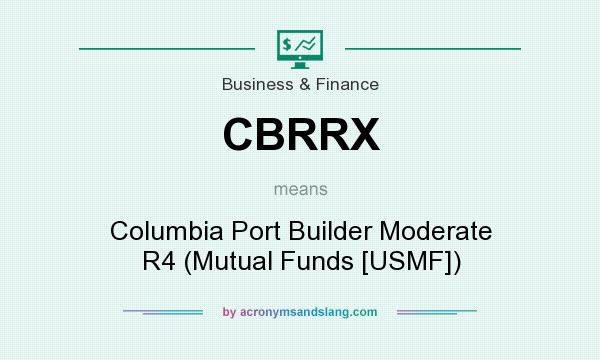 What does CBRRX mean? It stands for Columbia Port Builder Moderate R4 (Mutual Funds [USMF])