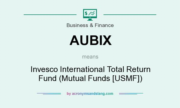 What does AUBIX mean? It stands for Invesco International Total Return Fund (Mutual Funds [USMF])