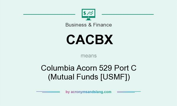 What does CACBX mean? It stands for Columbia Acorn 529 Port C (Mutual Funds [USMF])
