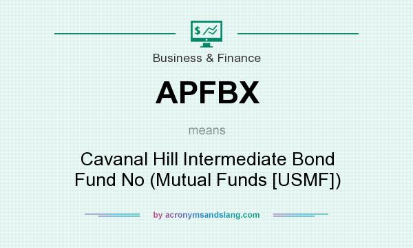 What does APFBX mean? It stands for Cavanal Hill Intermediate Bond Fund No (Mutual Funds [USMF])