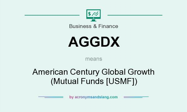 What does AGGDX mean? It stands for American Century Global Growth (Mutual Funds [USMF])