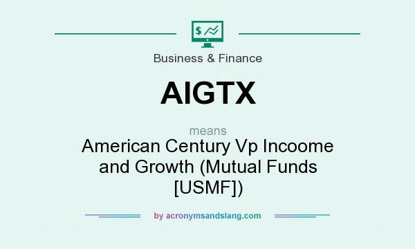 What does AIGTX mean? It stands for American Century Vp Incoome and Growth (Mutual Funds [USMF])