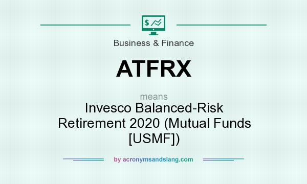 What does ATFRX mean? It stands for Invesco Balanced-Risk Retirement 2020 (Mutual Funds [USMF])