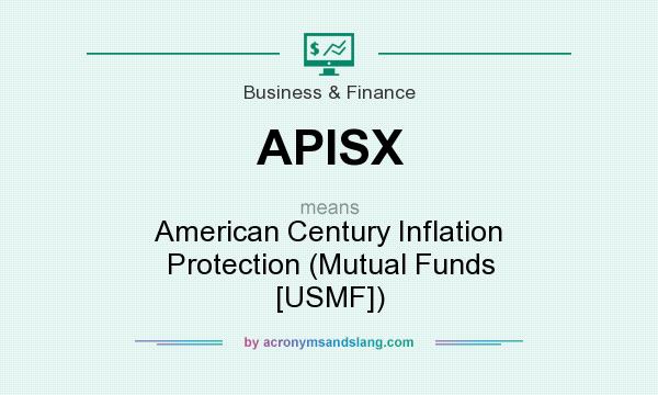 What does APISX mean? It stands for American Century Inflation Protection (Mutual Funds [USMF])
