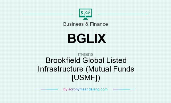 What does BGLIX mean? It stands for Brookfield Global Listed Infrastructure (Mutual Funds [USMF])