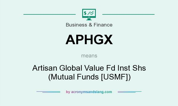 What does APHGX mean? It stands for Artisan Global Value Fd Inst Shs (Mutual Funds [USMF])