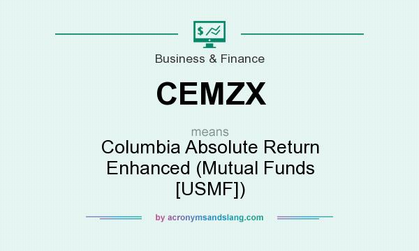 What does CEMZX mean? It stands for Columbia Absolute Return Enhanced (Mutual Funds [USMF])