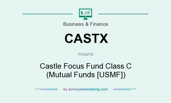 What does CASTX mean? It stands for Castle Focus Fund Class C (Mutual Funds [USMF])